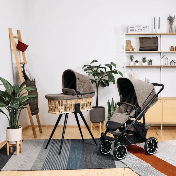 ABC DESIGN Combi Kinderwagen Salsa 4 Air - Home Set Vlecht Fashion Editie Collectie 2022 - Afbeelding 2