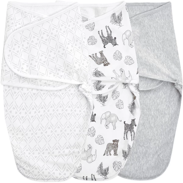 Aden + Anais™ Essential S Easy Swaddle™ Wrap-around Pucksack 3-pack Toilet