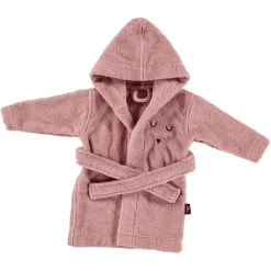 Alvi ® Badstof Badjas Met Kap Roze