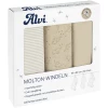 Alvi ® Molton Luiers 3-pack Starfant 80 X 80 Cm