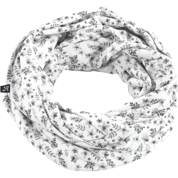 Alvi ® Verpleegkundige Sjaal 2 In 1 Petit Fleurs Groen/wit - Afbeelding 5