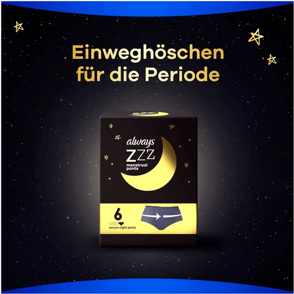 Always® Always Wegwerp Menstruatiebroekje S/M, 12 Stuks - Afbeelding 3