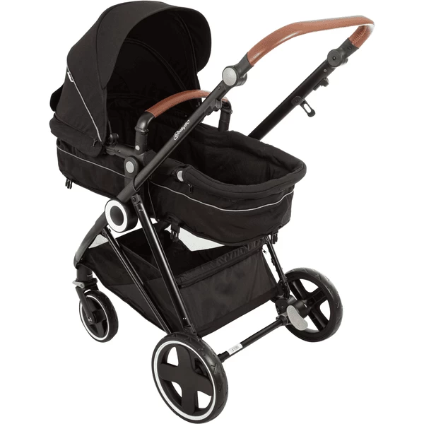BabyGO Combi Wandelwagen Halime 3 In 1 Anthracite Black - Afbeelding 3
