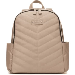Babymel Veranderingsrugzak Gabby Vegan Leather Almond