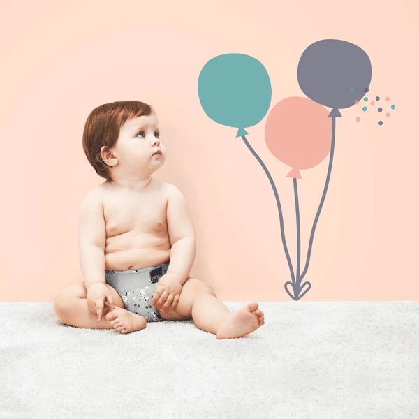 Bambino Mio Luierbroekje Mioduo, Grappig Puppy, Maat 2 (9Kg+) - Afbeelding 2