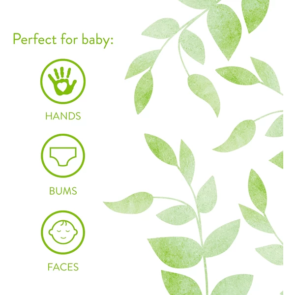 Bambino Mio Wet Wipes Herbruikbaar, Pak Van 10, Cloud - Afbeelding 4