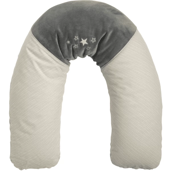 Be Be 's Collection Verpleegkundig Kussen Met Overtrek Ster Grijs - Afbeelding 2
