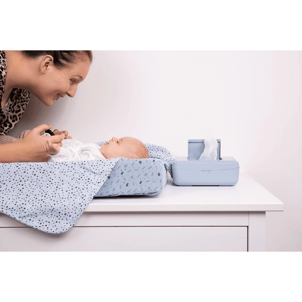 Bébé-jou ® Wet Wipe Box Hemelsblauw - Afbeelding 2