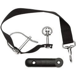 BURLEY Rubberen Pennen Voor Ronde Trekstangen, Inclusief Riemen