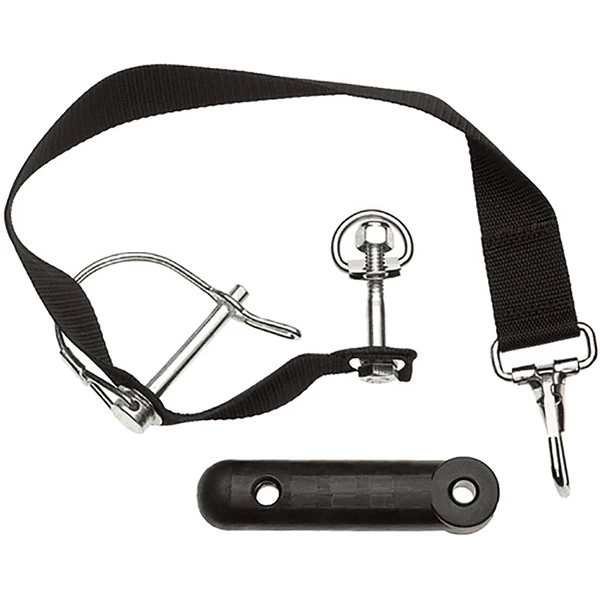 BURLEY Rubberen Pennen Voor Ronde Trekstangen, Inclusief Riemen