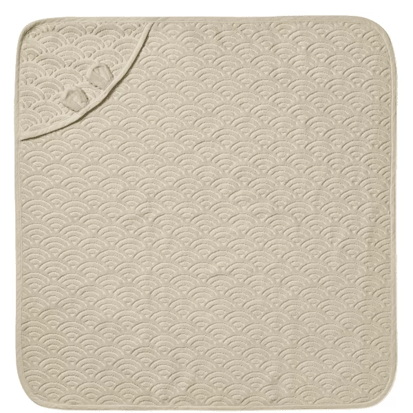 Cam Cam Copenhagen Cam Cam® COPENHAGEN Badhanddoek Met Oren Baby Beige - Afbeelding 2