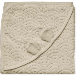 Cam Cam Copenhagen Cam Cam® COPENHAGEN Badhanddoek Met Oren Baby Beige