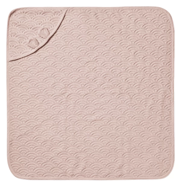 Cam Cam Copenhagen Cam Cam® COPENHAGEN Badhanddoek Met Oren Baby Pink - Afbeelding 2