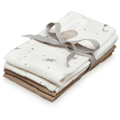 Cam Cam Copenhagen Cam CamĀ® COPENHAGEN Washandje Mousseline 4-pack Mix Dream Land