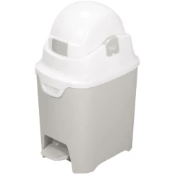 Diaper Champ Luieremmer ONE Standaard Handsfree, Zilver