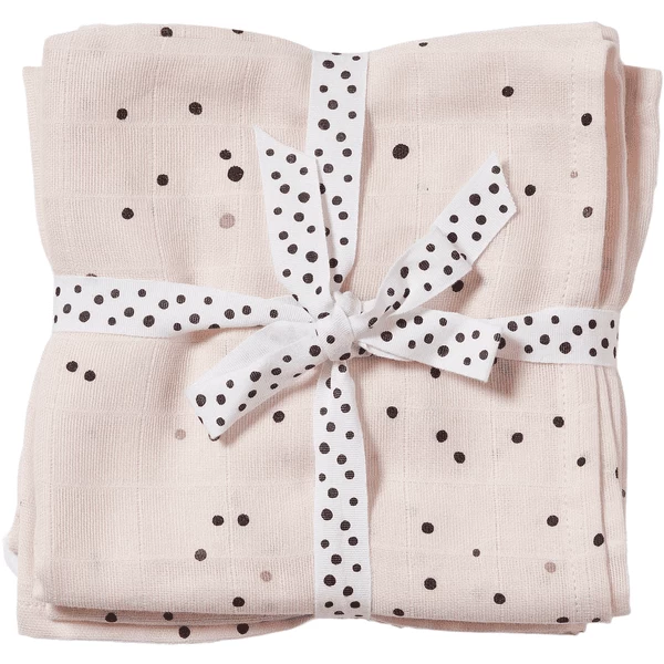 Done By Deer ™ Burp Doekje 2-pack Dream Y Dots Poeder