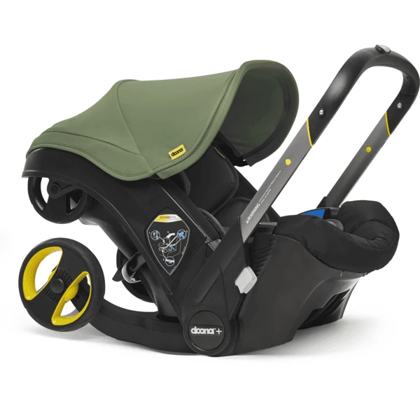 Doona Autostoel Desert Green Met Volledig Geïntegreerd Onderstel, 2 In - Afbeelding 2