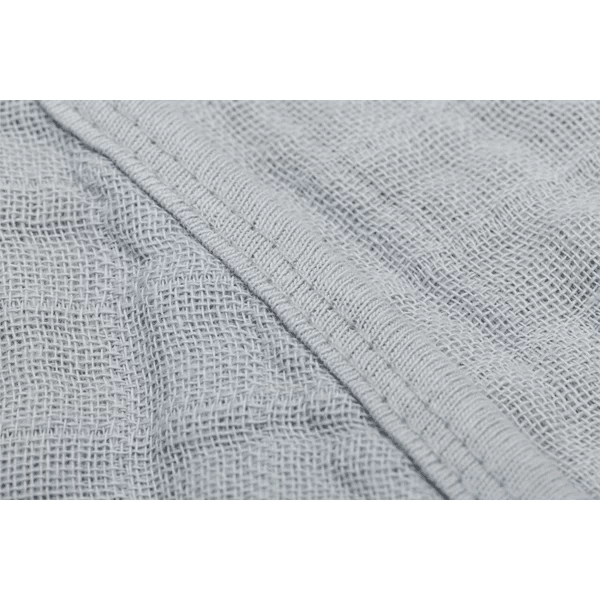 Fillikid Badcape Met Capuchon Lichtgrijs 75 X 75 Cm - Afbeelding 4