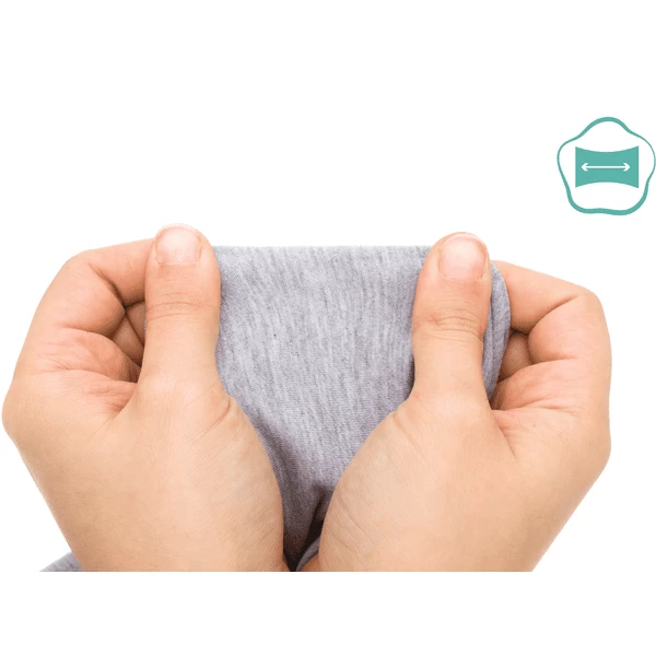 FILLIKID Draagdoek Lichtgrijs Melange - Afbeelding 4