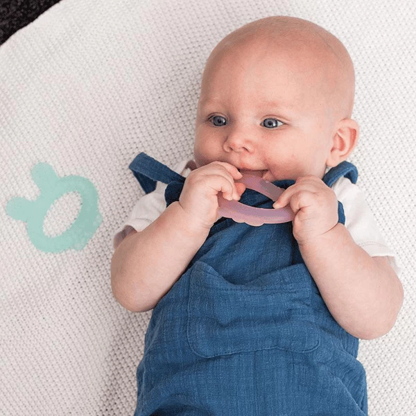 Haakaa® Bijtring Konijnenoor, Roze - Afbeelding 2