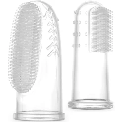 Haakaa® Vingertandenborstel Baby, Transparant