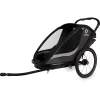 Hamax Kinderfietskar Cocoon Met Verstelbare Slaapstand Grijs/ Black