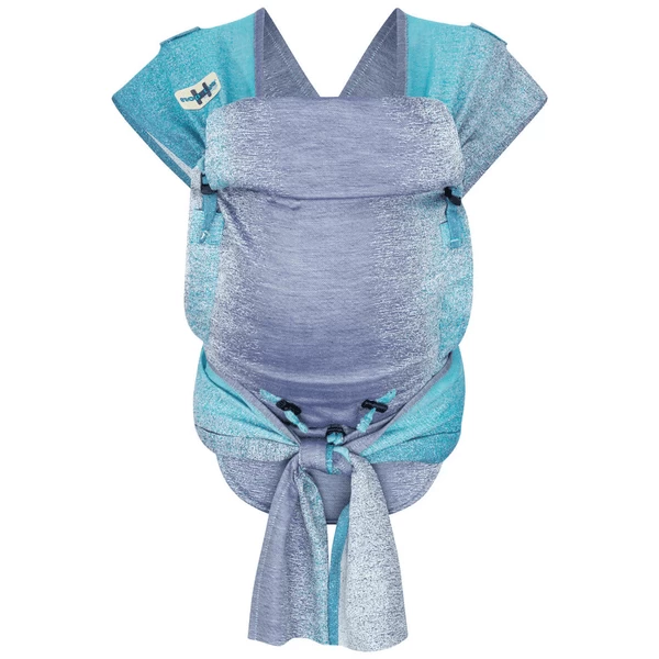 Hoppediz Babydraagzak Hop-Tye Buckle Perth Blue - Afbeelding 2