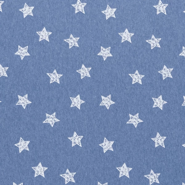 HOPPEDIZ Maxi Elastische Draagdoek Blauw-Melange Met Chalkprint - Afbeelding 2