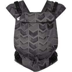 Hoppediz Pasgeboren Babydraagzak Primeo Jacquard Amsterdam Black