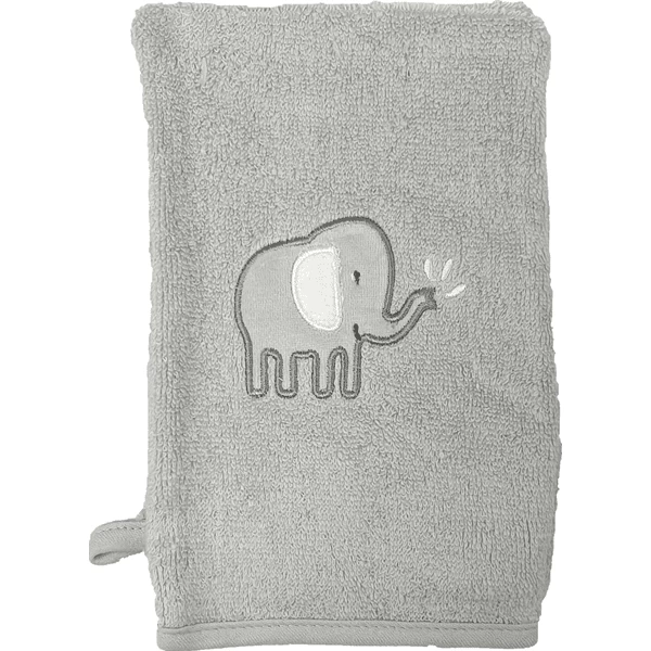 HÜTTE & CO-washandschoen 2-pack Grijs - Afbeelding 2