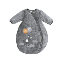 Jacky Slaapzak Grijs Oranje Lama