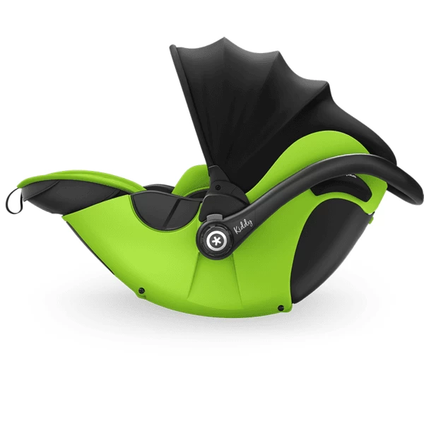 Kiddy Baby Autostoel Evoluna I-Size 2 Met Basi Station Isofix Base 2 Lizard Green - Afbeelding 4