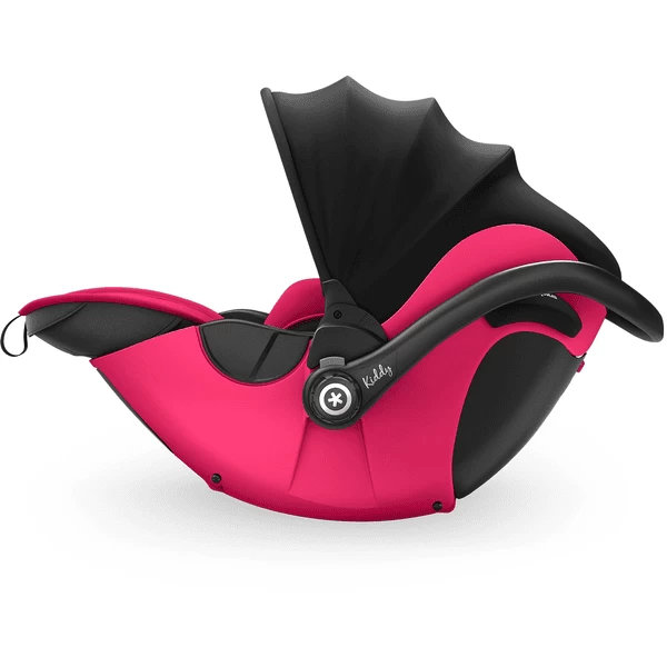 Kiddy Baby Autostoel Evoluna I-Size 2 Met Basis Station Isofix Basis 2 Berry Pink - Afbeelding 4