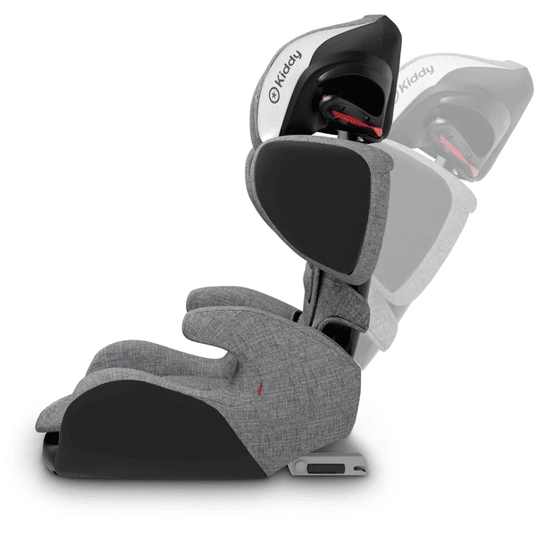 Kiddy Kinderzitje Cruiserfix 3 Grey Melange Icy Grey - Afbeelding 3