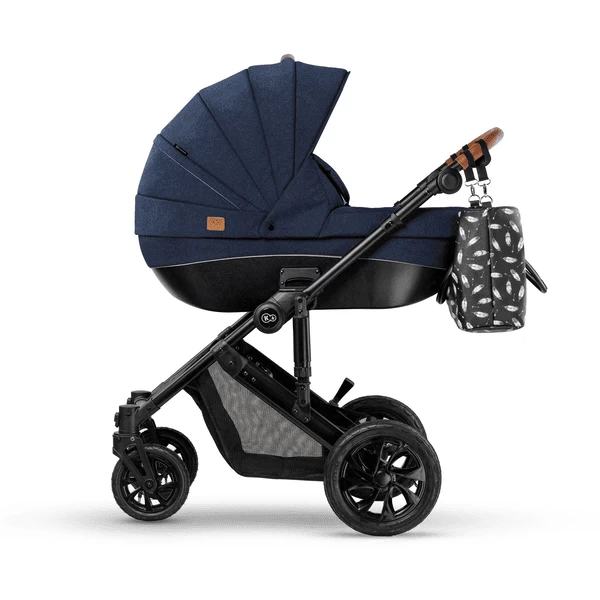 Kinderkraft Kinderwagen Prime 2020 3 In 1 Deep Navy - Afbeelding 2