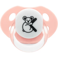 KOALA BABY CARE ® Fopspeen Koala Kiss, 0-6 Maanden, Roze