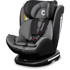 Lionelo Autostoel Bastiaan Grijs Black Base