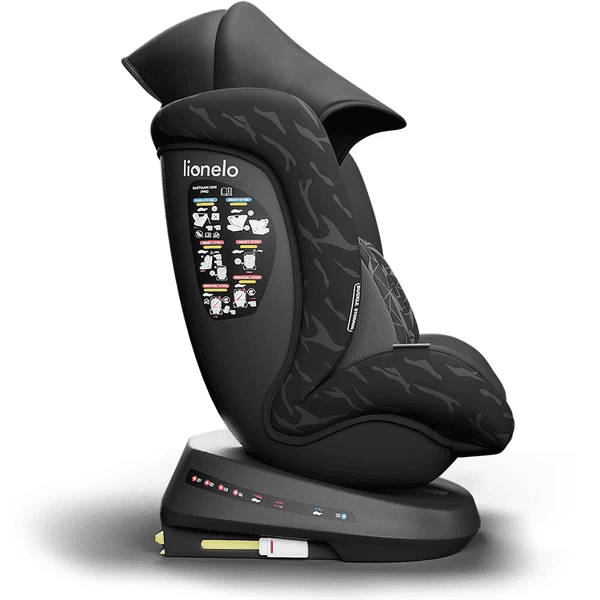 Lionelo Autostoel Bastiaan One Black Onyx - Afbeelding 5