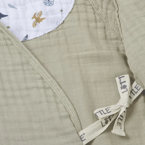 LITTLE Kimono Green Thee - Afbeelding 2