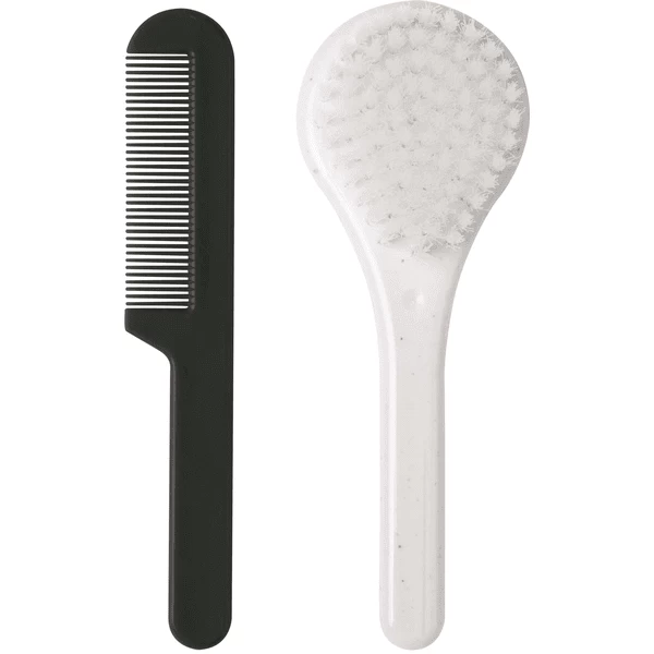 Luma ® Baby Care Kam & Borstel Spikkels White - Afbeelding 2