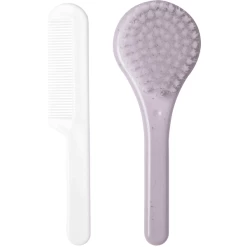 Luma ® Baby Care Kam & Penseel Spikkels Paars