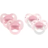 Medela Baby Original 0-6 Maanden DUO Sig Nature 4 Stuks In Rosé