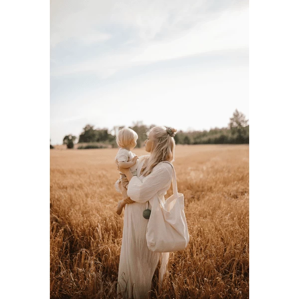 Mushie Dummy Houder, Powder Blauw - Afbeelding 3