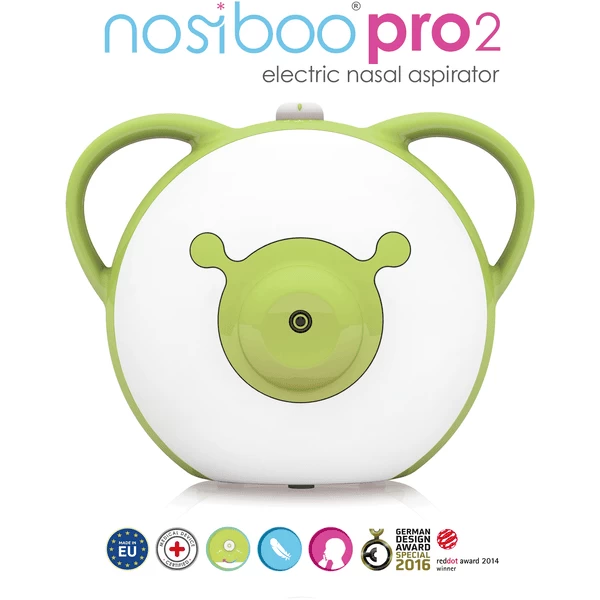 Nosiboo ® Elektrische Neusafzuiger Pro2, Groen - Afbeelding 3