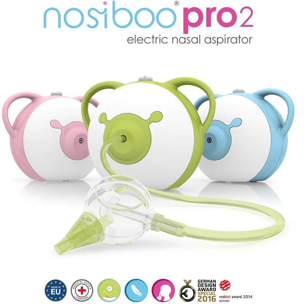 Nosiboo ® Elektrische Neusafzuiger Pro2, Groen - Afbeelding 4
