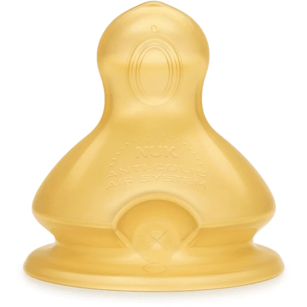 NUK Flesspeen Latex Gr. 1 M, First Choice, 0-6 Maanden, 2 Stuks - Afbeelding 4