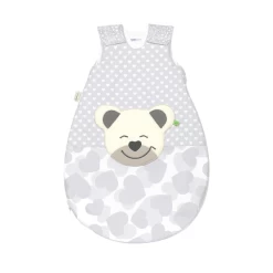 Odenwälder Jersey Slaapzak Mucki®air Sun Smart Heart S Light Grijs 70 Cm - 110 C