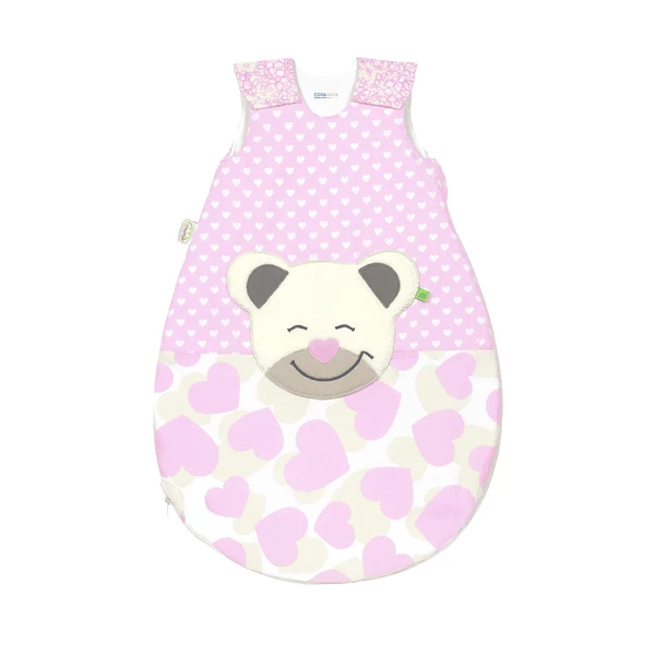 Odenwälder Jersey Slaapzak Mucki®air Sun Smart Heart S Light Roze 70 Cm - 110 Cm - Afbeelding 2