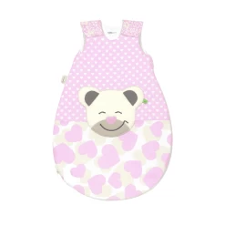 Odenwälder Jersey Slaapzak Mucki®air Sun Smart Heart S Light Roze 70 Cm - 110 Cm