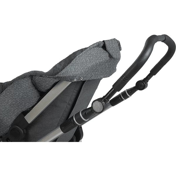 OdenwƤlder Voetenzak Lo-Go Fashion Modern Graphic Silver - Afbeelding 2